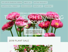 Tablet Screenshot of enablinggarden.org